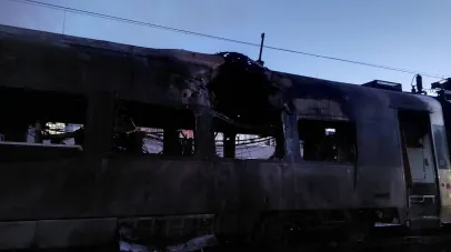 Через пошкодження залізничних колій потяги через Дніпро затримуються