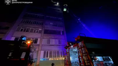 У Павлограді сталася пожежа у багатоповерхівці: постраждала одна людина