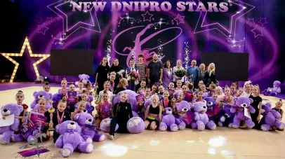 У Дніпрі відбувся ювілейний турнір з художньої гімнастики New Dnipro Stars