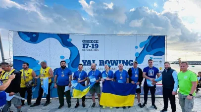 Ветерани з Дніпра здобули призові місця на чемпіонаті Європи з морських багатоборств