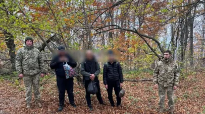 На Закарпатті затримали трьох мешканців Дніпропетровщини, які намагалися втекти до Словаччини