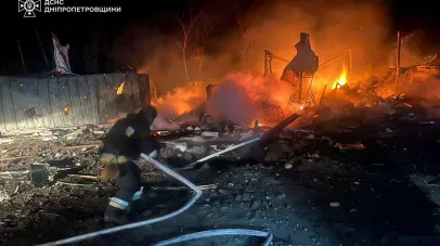 Наслідки удару у Самарівському районі