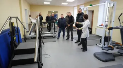 У Нікополі відкрили сучасне реабілітаційне відділення