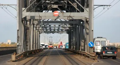 ремонт колій на Старому мосту