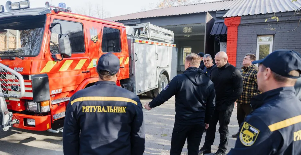 На Дніпропетровщині відкрили підрозділ добровільної пожежної охорони