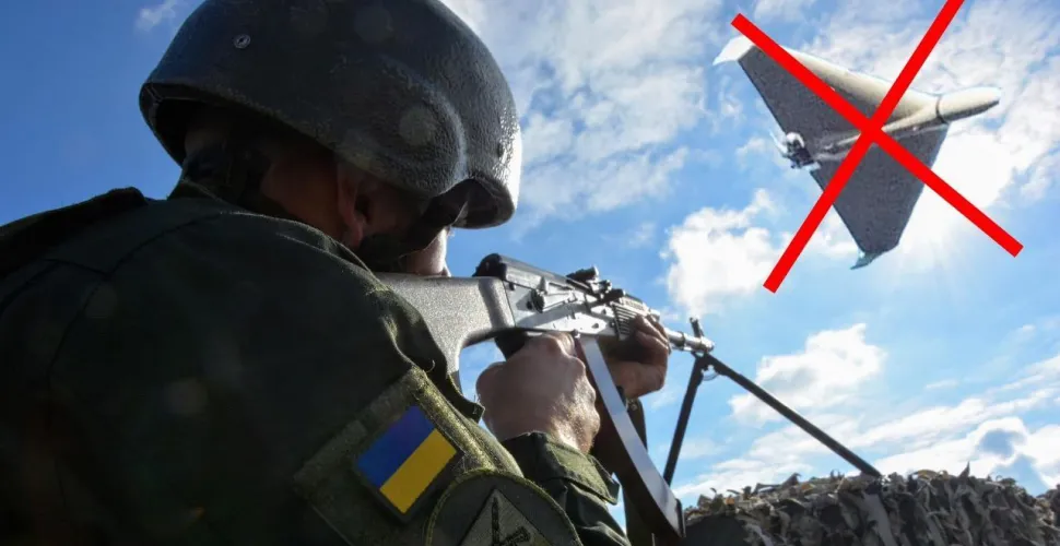 Ворожий безпілотник, збиття, ППО