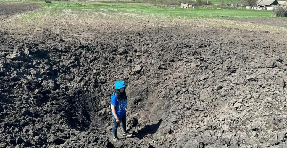 КАБ, Новопавлівка, руйнування