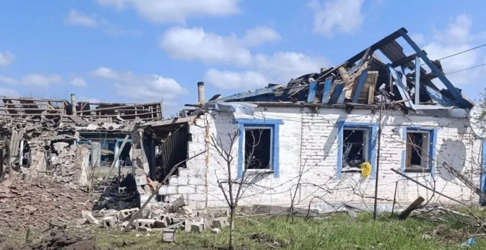 КАБ, Новопавлівка, руйнування