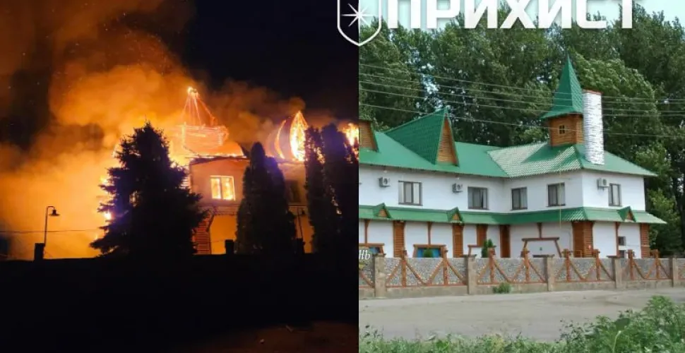 ресторанний комплекс, пожежа