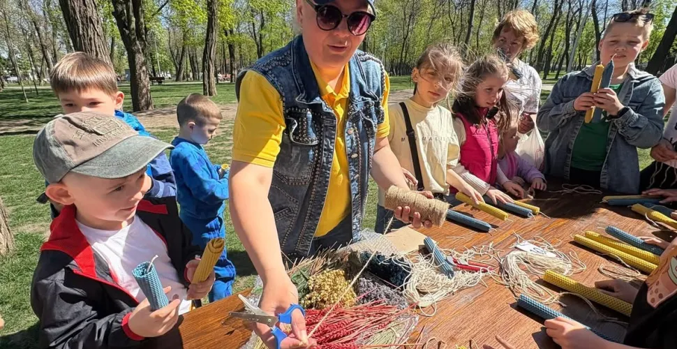 У Дніпрі провели святкові майстер-класи до Великодня