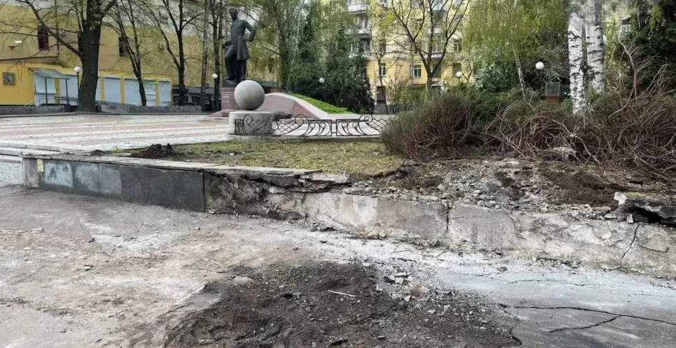 пошкоджено пам’ятник Олександру Полю