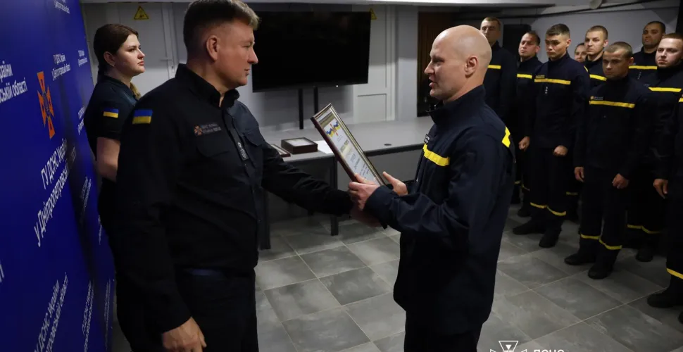 Рятувальники Дніпропетровщини отримали нагороди та відзнаки