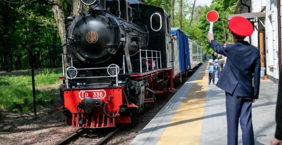 відкриття сезону, дитяча залізниця