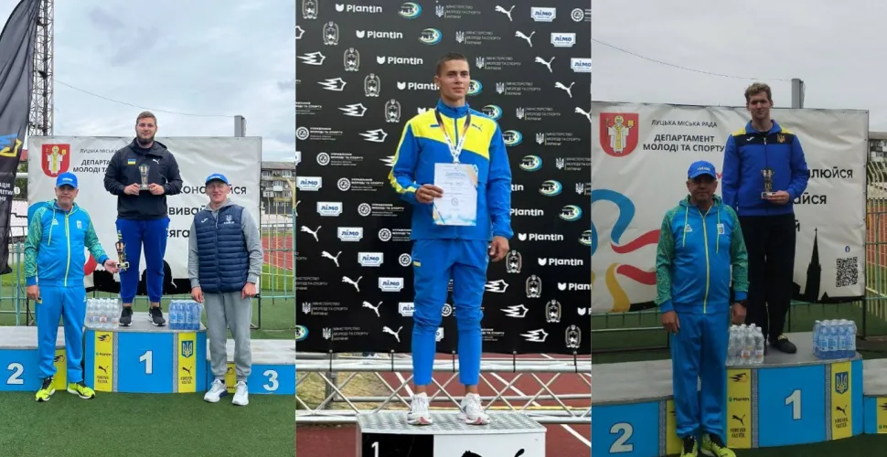 Легкоатлети з Дніпропетровщини