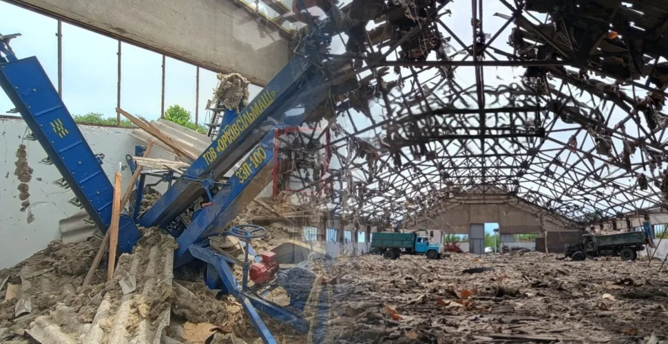 Вісім шахедів знищили склад зерна на Дніпропетровщині 
