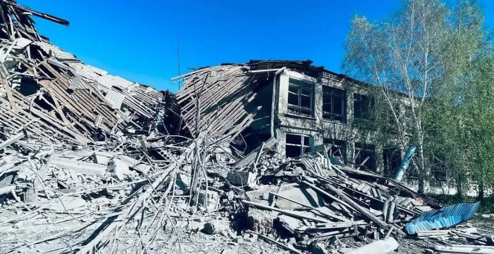 У Новопавлівці знищили ще одну школу