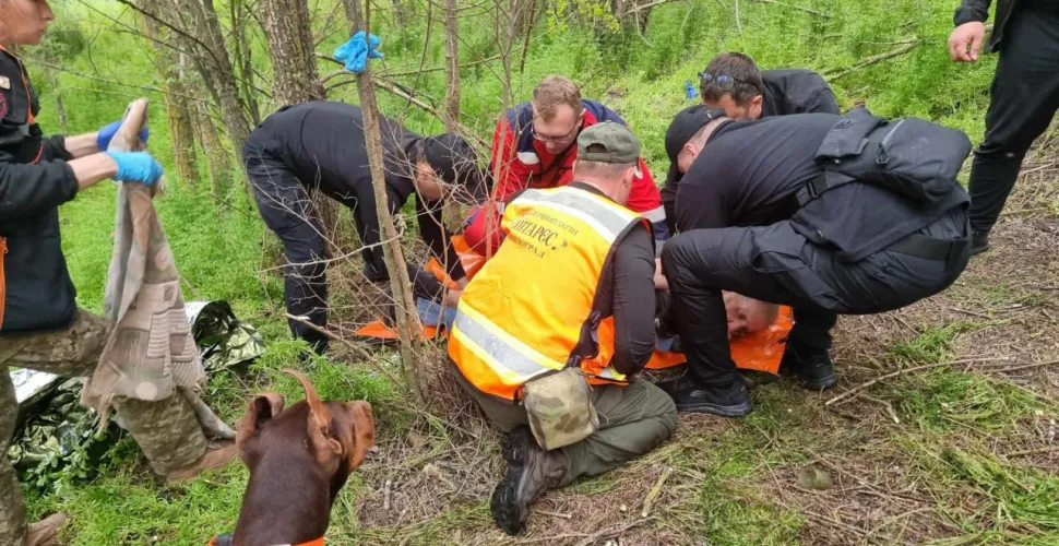 кінологи знайшли чоловіка на шосту добу після зникнення