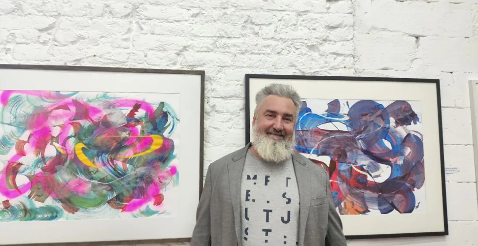 виставка картин, Анатолій Меньків, абстракція, художник
