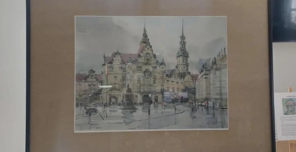 У бібліотеці Дніпра відкрилась персональна виставка Андрія Зубенка
