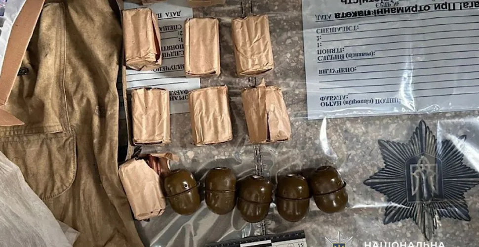 У Кривому Розі поліцейські затримали зловмисника за збут набоїв та гранат