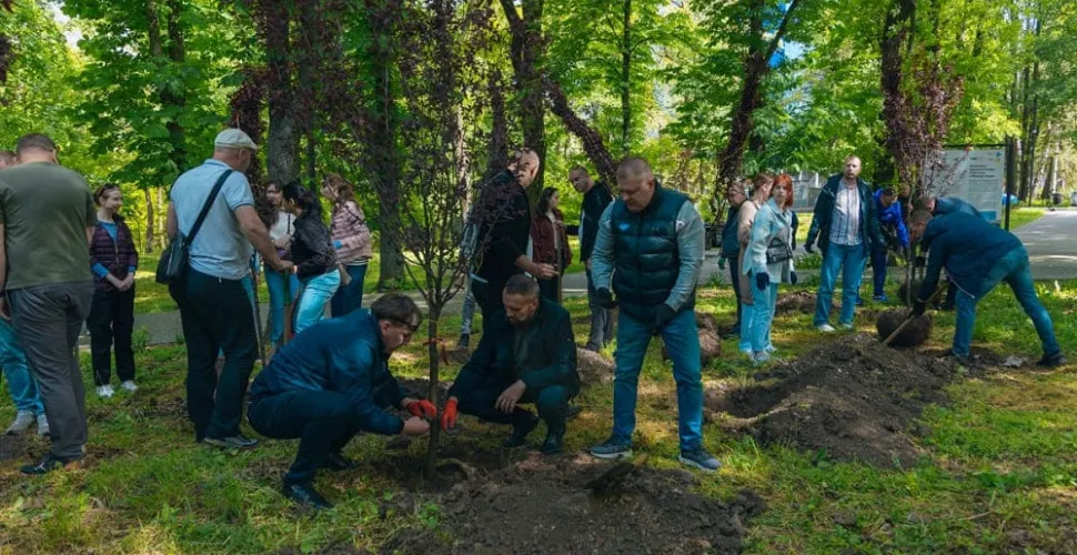 У Дніпрі EVA створила Алею пам’яті загиблих співробітників
