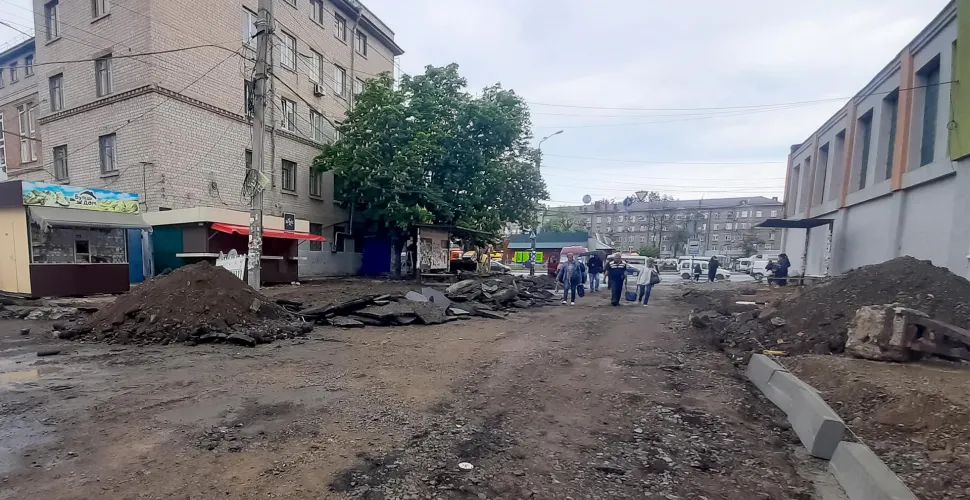масштабний ремонт, Привокзальна, дороги
