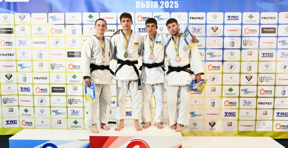 7 медалей здобули дзюдоїсти з Дніпропетровщини на чемпіонаті України серед молоді