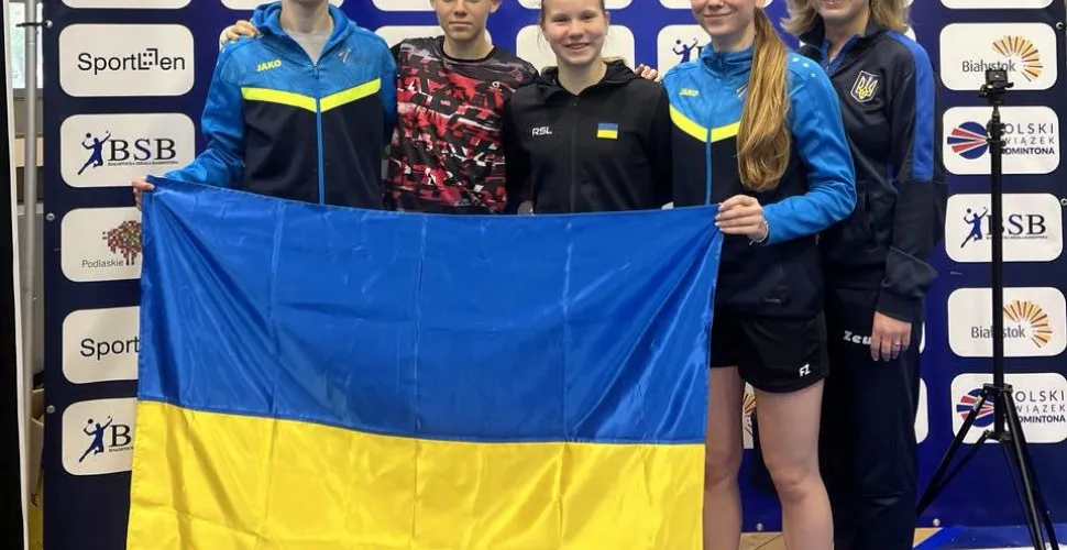 бадмінтоністи з Дніпра 