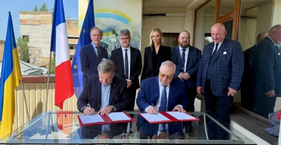 Кривий Ріг та французьке місто Ам’єн підписали Меморандум про співпрацю