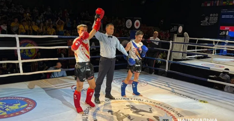 Поліцейський з Покрова став чемпіоном світу з таїландського боксу