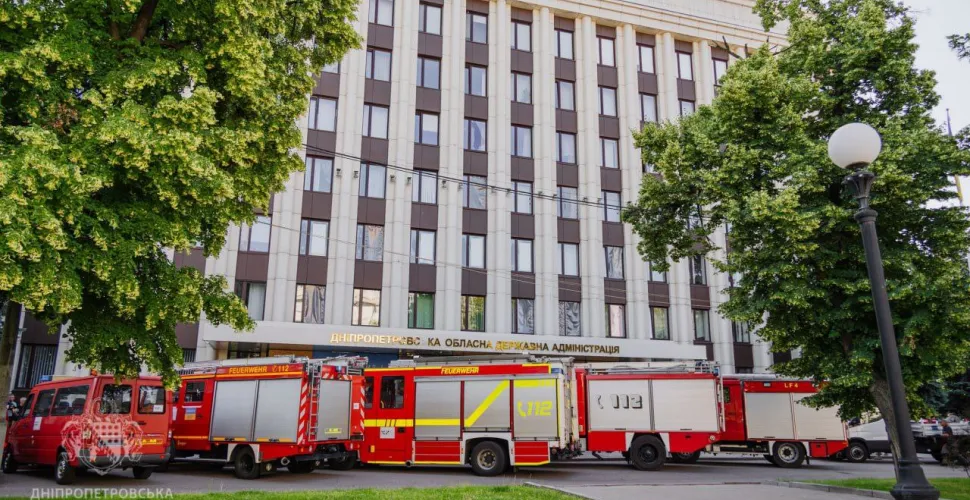 Дніпропетровщина отримала пожежну спецтехніку від міжнародних партнерів