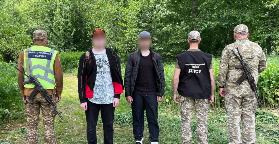 державний кордон, затримали чоловіків з Дніпропетровщини