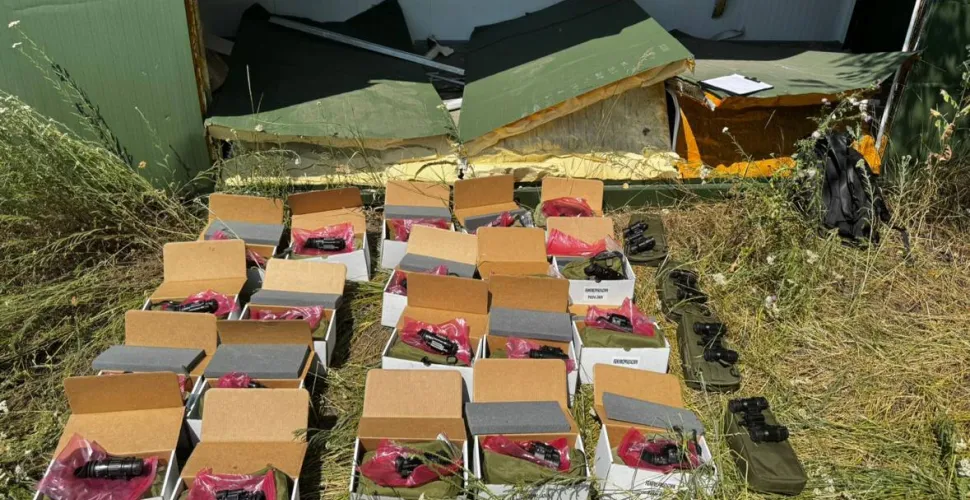 На Дніпропетровщині виявили схованку з приладами нічного бачення