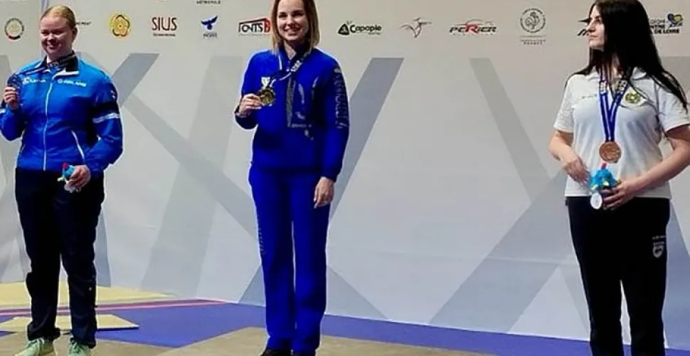 Вікторія Рибовалова, стрільба, Кривий Ріг, континентальна першість