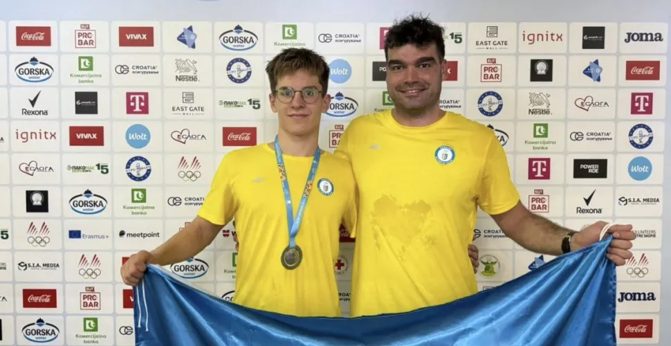 Костянтин Федючук, срібна нагорода на Європейському юнацькому олімпійському фестивалі