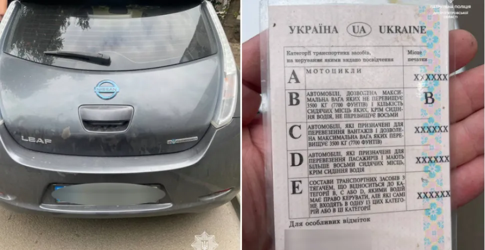 У Дніпрі водійка надала патрульним підроблене посвідчення