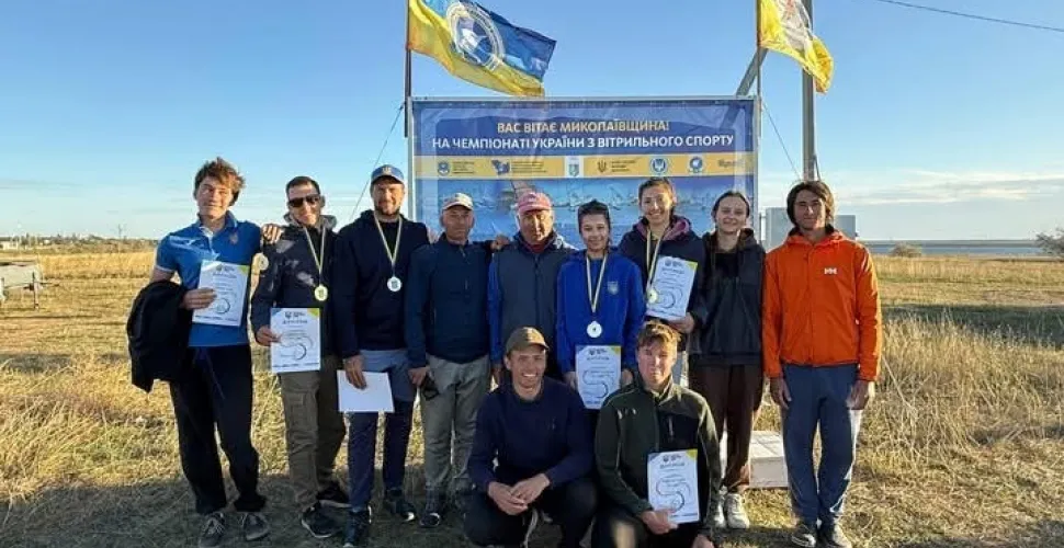 Дніпровські яхтсмени вибороли шість медалей на чемпіонаті України