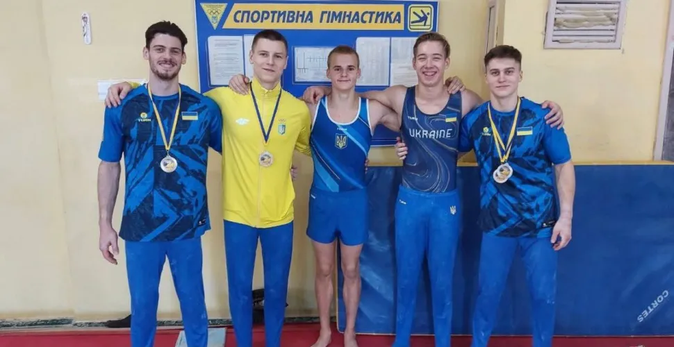 Гімнасти з Дніпра вибороли дев’ять медалей на чемпіонаті України