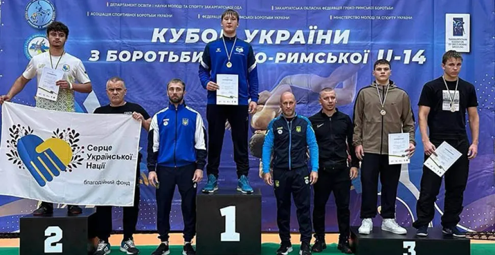 Юний борець з Самару став чемпіоном України