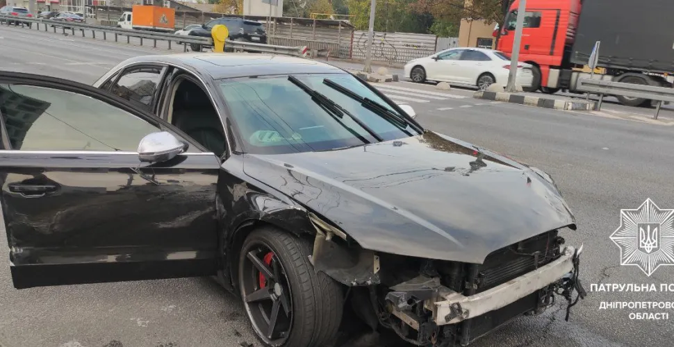 Подробиці вчорашньої автопригоди з погонею у центрі Дніпра