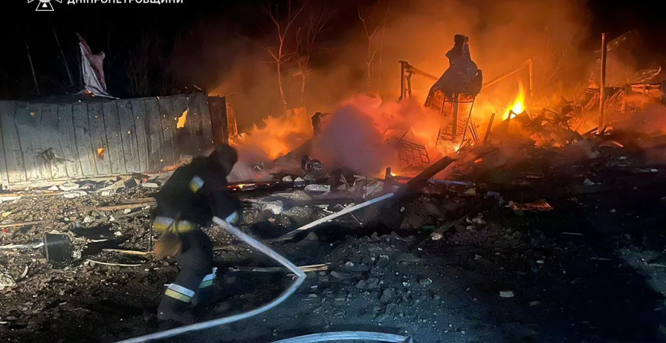 Наслідки удару у Самарівському районі